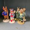 Royal Doulton Bunnykins Figurine Set &ndash; Sports & Winter Series