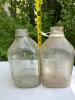 Stanpac Glass Milk Bottles &ndash; Hatchland Farm & McNamara Dairy, New Hampshire, Lot of 2 - 4