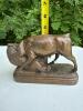Bronze Bull and Bear Statue after Isidore Bonheur - 2