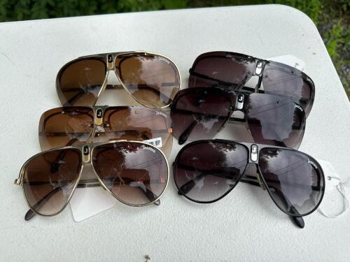 Jantzen Oversized Aviator Sunglasses Lot of 6