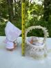 Annalee Nurse Mouse & Baby in Lace Bassinet - 2