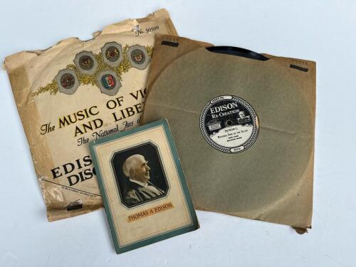 Edison Diamond Disc 50509 "Let Us Not Forget" 1919