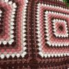 Pair of Crocheted Blankets - Two Sizes - 6