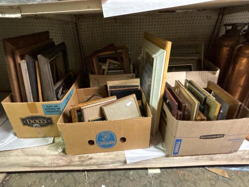 Large Assortment of Picture Frames