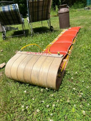 Vintage Gladding Toboggan with Cushion