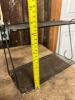 Two-Tier Black Perforated Wall Shelf - 5