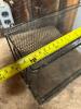 Two-Tier Black Perforated Wall Shelf - 6