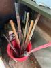 Metal Storage Unit with Contents - 6