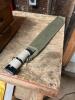 Military-Style Machete with Cord-Wrapped Handle and Canvas Sheath