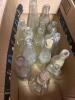 Large Lot Antique Clear Glass Bottles - 3