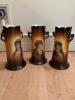 Warwick China IOGA Portrait Vases