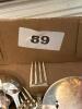 Godinger Silverplate Baroque Flatware & Black Handle Gold-Tone Serving Set - 8