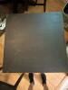 Black Wood End Table - 4