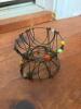 Handcrafted Toasting Basket & Beaded Trivets, Early 20th Century - 4