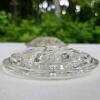 Clear Glass Flower Frog - 7