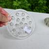 Clear Glass Flower Frog - 8