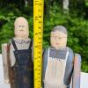 Cat Creek Creations Hand-Carved Wooden Folk Art Figurines - 4