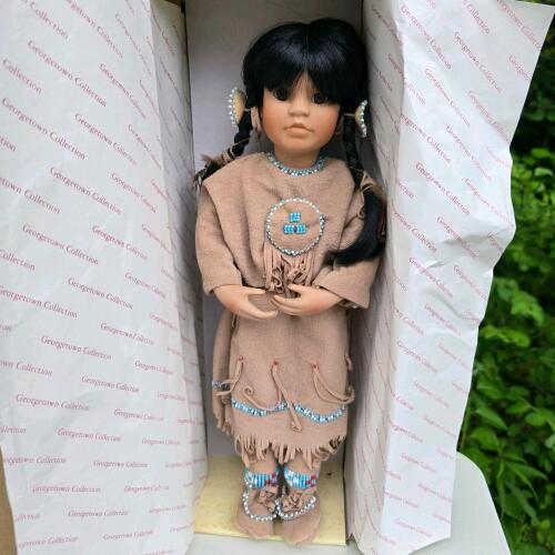 Georgetown Collection Many Stars Porcelain Doll