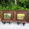 Pair E. Bros. Co. Inc. Framed Landscape Prints