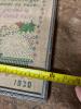 1930 Framed Floral Garden Cross-Stitch Sampler - 6