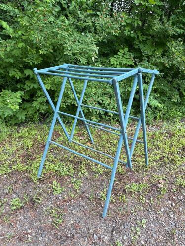 Folding Wooden Clothes Drying Rack