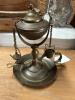 Antique Brass Oil Lamp
