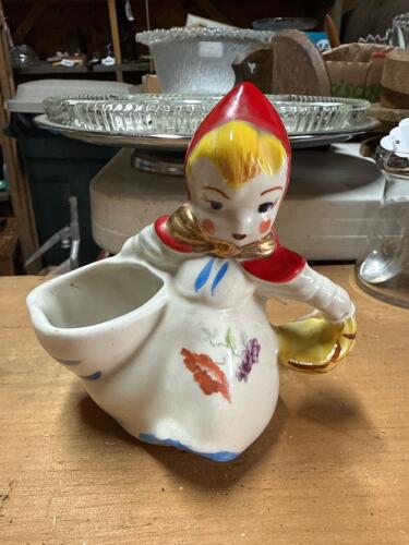 Hull Pottery Little Red Riding Hood Ceramic Planter