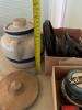 Advertising Tins, Wood Stands and Crock Lids - 13