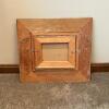 18&rdquo; x 16&rdquo; Abstract Pottery Still Life Painting - Signed Cay S in a Rustic Wooden Frame - 2