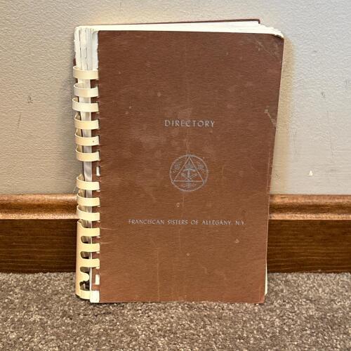 1970 Franciscan Sisters of Allegany NY Directory - Photo and Member Listings