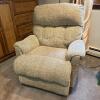 Action Industries Manual Recliner Chair - Beige - 2