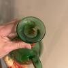 Pair of Green Glass Decorative bottles - 4