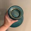 Pair of Green Glass Decorative bottles - 6