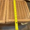 Large Wicker Storage Basket with Rope Handles - 9
