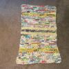 Pair of Small Handmade Colorful Braided Rag Rugs - 6