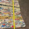 Pair of Small Handmade Colorful Braided Rag Rugs - 13