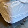 Queen Panel Bed Set with Metal Frame, Headboard, Perfect Fit Electric Blanket, Linens and Optional Mattress - 12