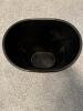 Essentials Black Plastic Waste Basket - 3