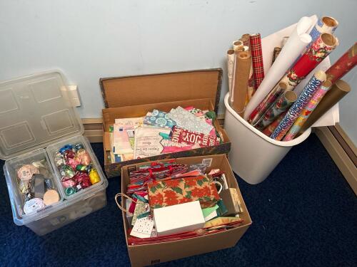 Large Gift Wrapping Supply Collection