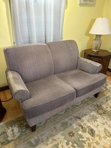 Brown Loveseat Sofa