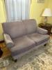 Brown Loveseat Sofa