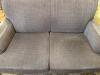 Brown Loveseat Sofa - 6