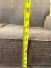 Brown Loveseat Sofa - 10