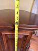 Hexagonal Wooden End Table Cabinet - 4