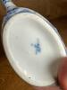 Flow Blue Ceramic Pap Feeder & Saucer Set - 9