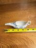 Flow Blue Ceramic Pap Feeder & Saucer Set - 10