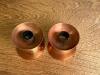 Mid-Century Modern Copper Candle Holders - 2