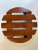 Wooden Plant Caddy with 4 Wheels - 2
