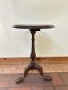 Traditional Round Pedestal Side Table