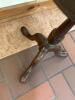 Traditional Round Pedestal Side Table - 3